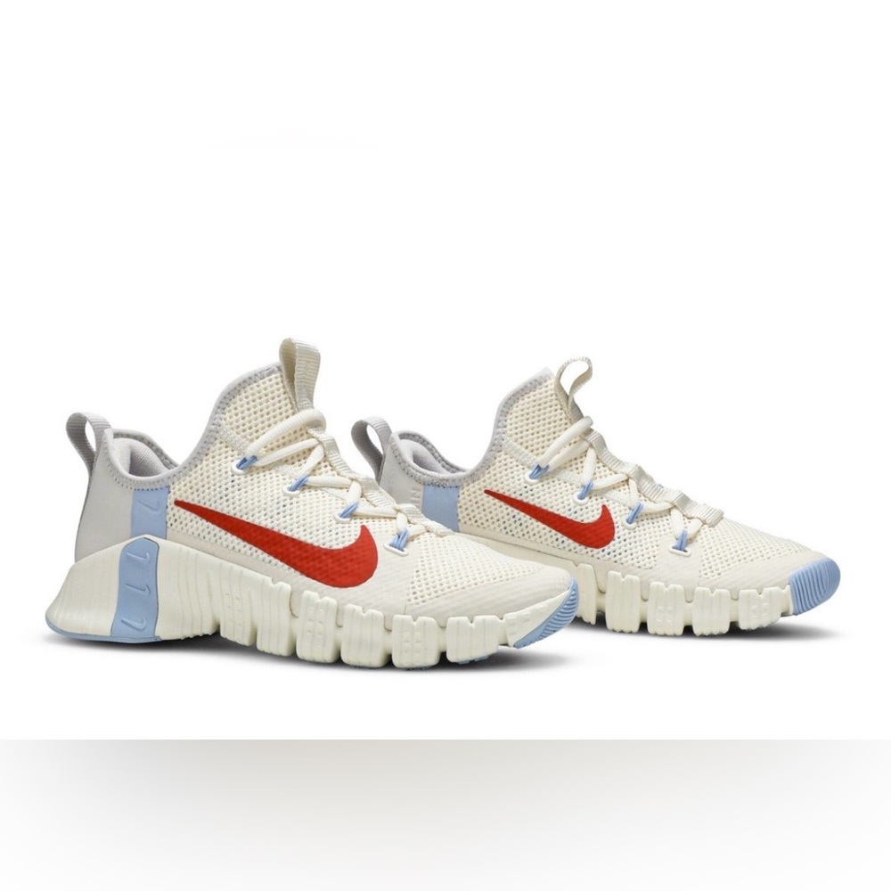 Nike Free Metcon 3 Pale Ivory Sz 7.5 - Picture 2 of 5